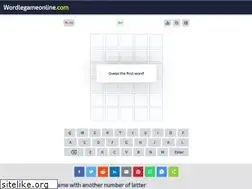 Sites similar to wordlegameonline.com