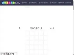Sites similar to wordlegameorg.com