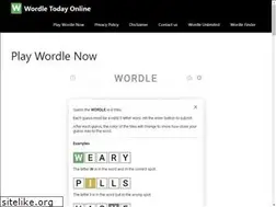 Sites similar to wordletodayonline.com