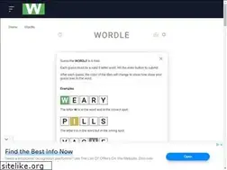 Sites similar to wordlewordle.co