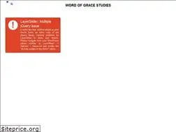 Sites similar to wordofgracestudies.org