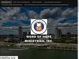 Sites similar to wordofhopeministriesinc.org