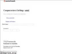 Sites similar to wordofmouth.com.au