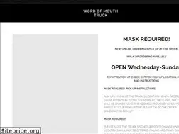 Sites similar to wordofmouthtruck.com