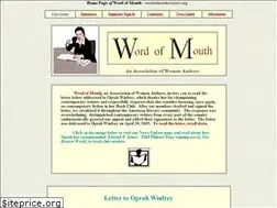 Sites similar to wordofmouthwriters.org