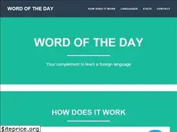Sites similar to wordoftheday.paytopwn.com