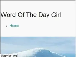 Sites similar to wordofthedaygirl.com