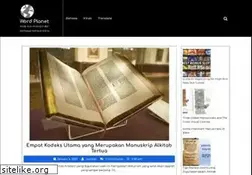 Sites similar to wordplanet.org