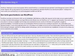 Sites similar to wordpress-blog.nl