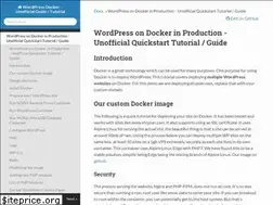 Sites similar to wordpressdocker.com
