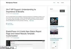 Sites similar to wordpressplanet.org