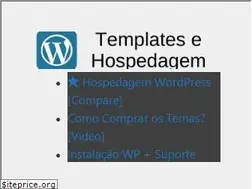 Sites similar to wordpresstemplateshospedagem.com