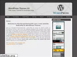 Sites similar to wordpressthemes4u.com