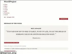 Sites similar to wordproject.org