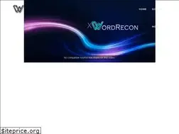 Sites similar to wordrecon.com