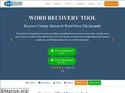 Sites similar to wordrecoverytool.com