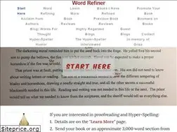 Sites similar to wordrefiner.com