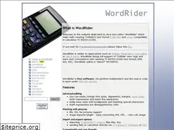 Sites similar to wordrider.net