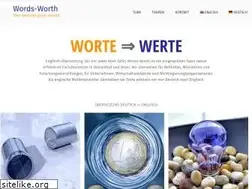 Sites similar to words-worth.de