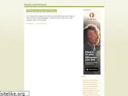 Sites similar to wordsandphrases.wordpress.com