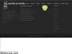 Sites similar to wordsatwork.com