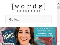 Sites similar to wordsbookstore.com