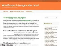 Sites similar to wordscapesloesungen.de