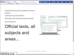 Sites similar to wordscope.lu