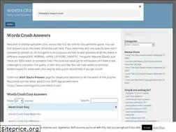 Sites similar to wordscrushsolver.com