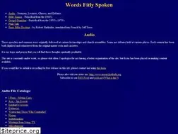 Sites similar to wordsfitlyspoken.org