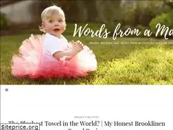 Sites similar to wordsfromamama.com