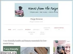 Sites similar to wordsfromthepaige.com