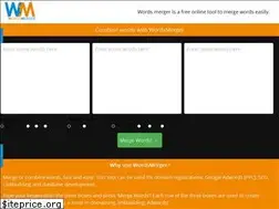 Sites similar to wordsmerger.com