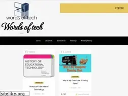 Sites similar to wordsoftech.org