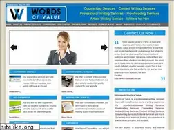 Sites similar to wordsofvalue.com