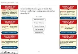 Sites similar to wordsofwisdom.com