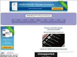 Sites similar to wordspeller.net