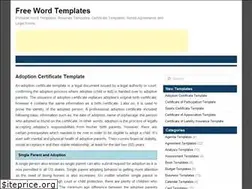 Sites similar to wordstemplates.org