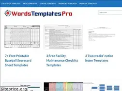 Sites similar to wordstemplatespro.com
