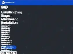 Sites similar to wordsuccor.com