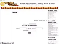 Sites similar to wordswithfriendscheat.org