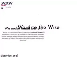 Sites similar to wordtothewise.com