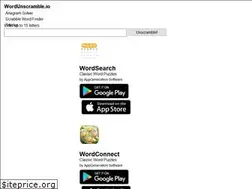 Sites similar to wordunscramble.io