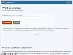 Sites similar to wordunscrambler.me