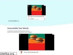 Sites similar to wordunscrambler.org