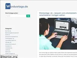 Sites similar to wordvorlage.de