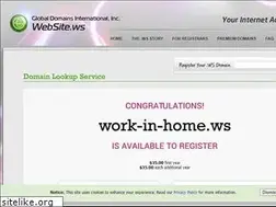 Sites similar to work-in-home.ws