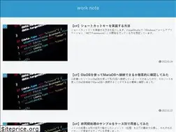 Sites similar to work-note32.com