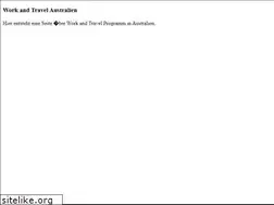 Sites similar to workandtravelkanada.net