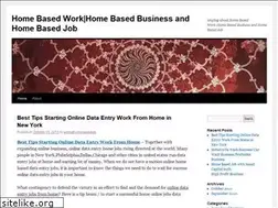 Sites similar to workathomebasedjob.wordpress.com